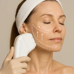Woman having HI-FU to reduce wrinkles call LA LIPO Runcorn Now!
